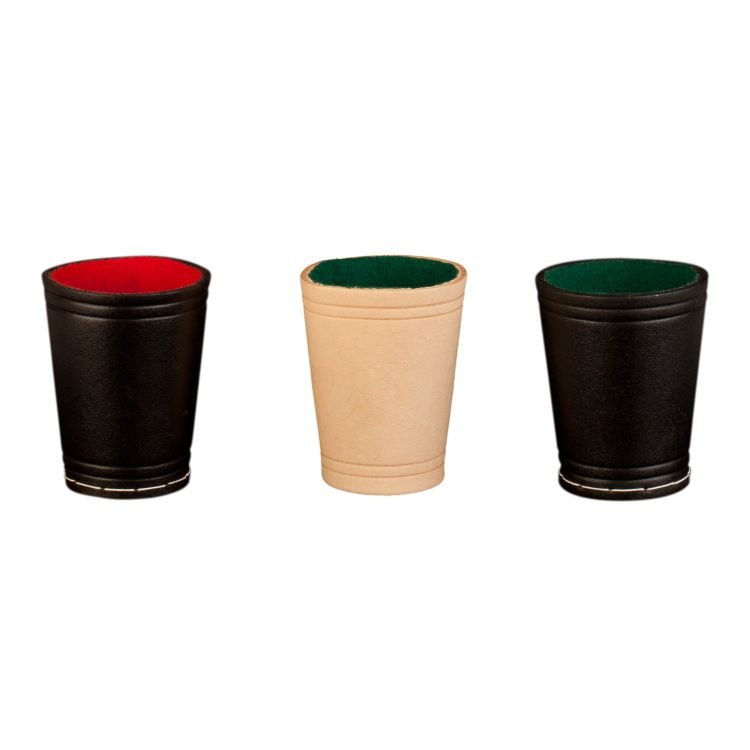 Leather Dice Cups